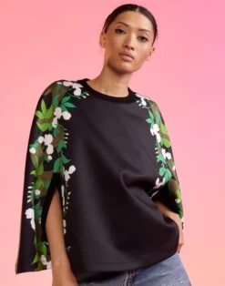 CYNTHIA ROWLEY Bonded Capelet