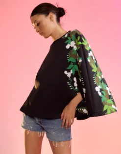 CYNTHIA ROWLEY Bonded Capelet -Cynthia Rowley Shop cape4