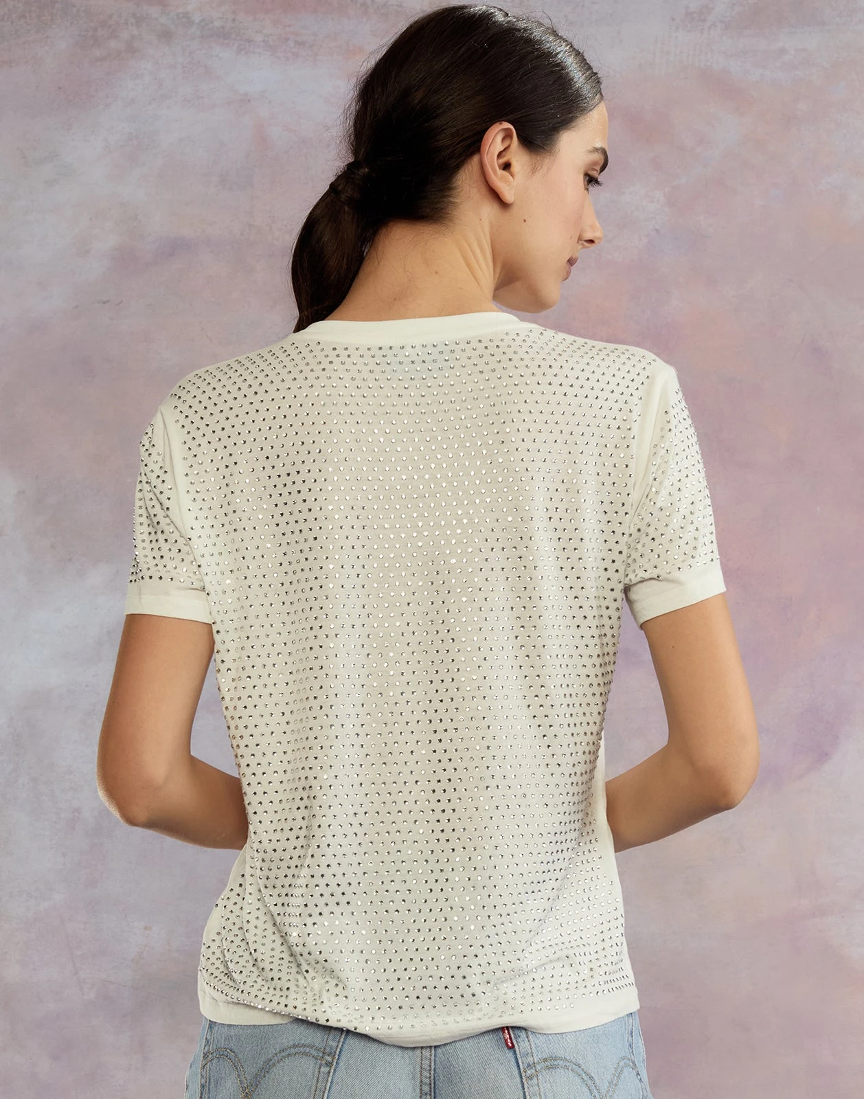 CYNTHIA ROWLEY Sirius Crystal T-shirt 7 CYNTHIA ROWLEY Sirius Crystal T-shirt - Image 7