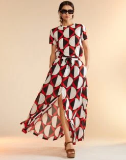 CYNTHIA ROWLEY Mosaic Skirt