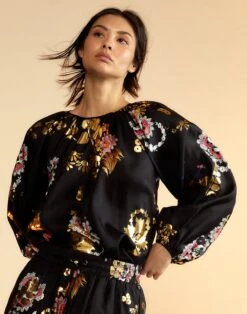 CYNTHIA ROWLEY Alice Silk Blouse