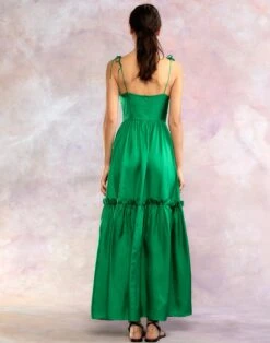 CYNTHIA ROWLEY Kea Silk Dress -Cynthia Rowley Shop green2 991590b1 6402 41a3 9d28 467865ed5896