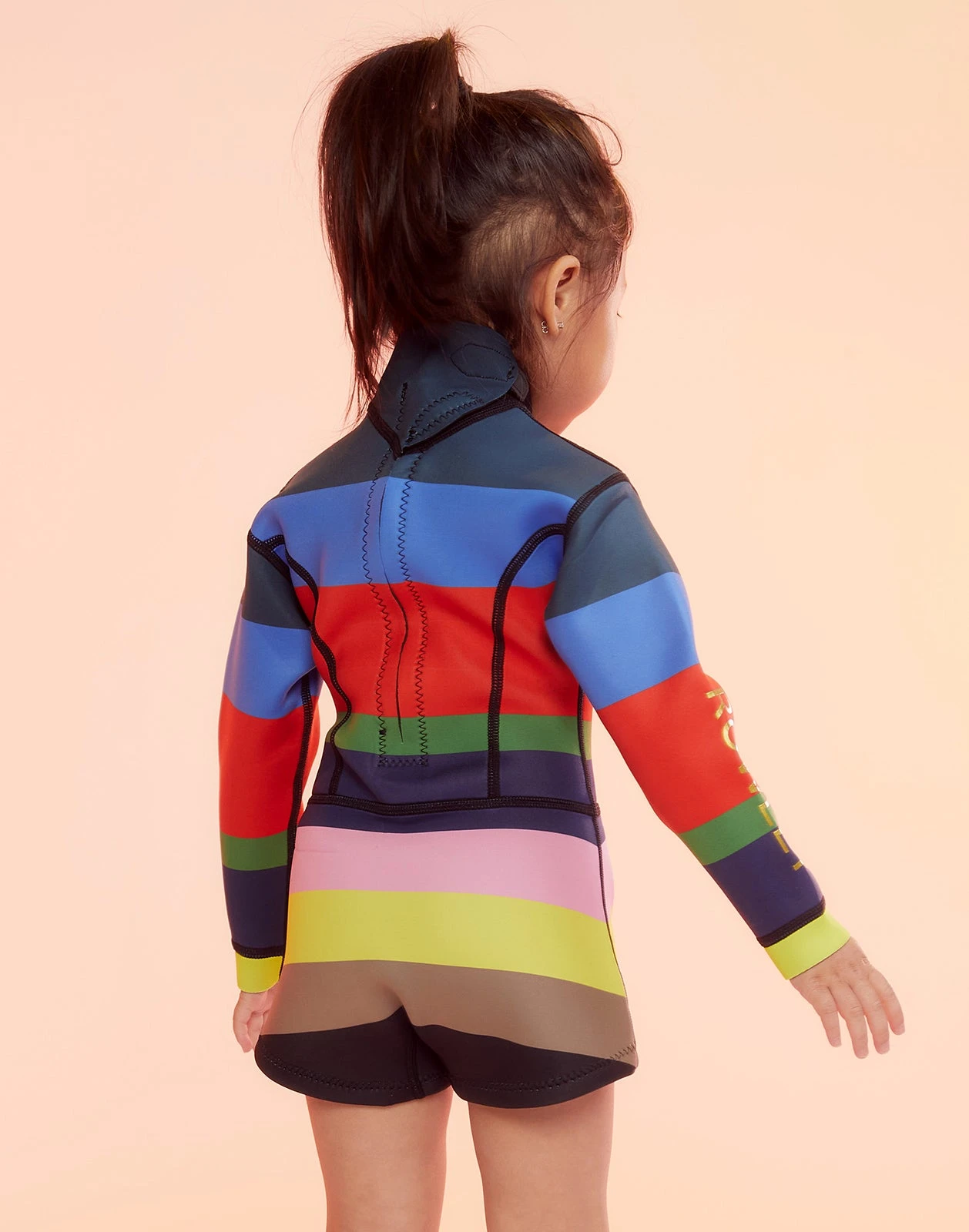 CYNTHIA ROWLEY Kids Stripe Wetsuit 2 CYNTHIA ROWLEY Kids Stripe Wetsuit - Image 2