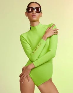 CYNTHIA ROWLEY Cheeky Wetsuit -Cynthia Rowley Shop lime6