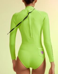 CYNTHIA ROWLEY Cheeky Wetsuit -Cynthia Rowley Shop lime7