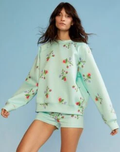 CYNTHIA ROWLEY Bonded Pullover
