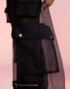 CYNTHIA ROWLEY Organza Cargo Pant -Cynthia Rowley Shop organza7