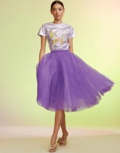 CYNTHIA ROWLEY Tulle Skirt