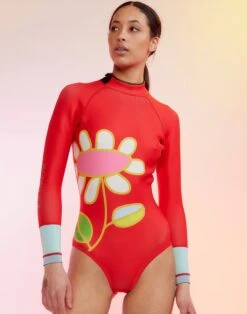CYNTHIA ROWLEY Spring Daisy Wetsuit