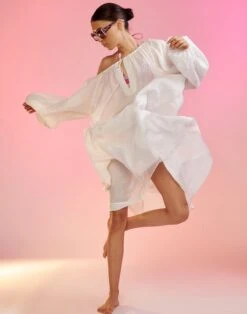 CYNTHIA ROWLEY Rio Cover Up 11 CYNTHIA ROWLEY Rio Cover Up -Cynthia Rowley Shop ripwhite1