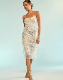 CYNTHIA ROWLEY Gisele Beaded Dress -Cynthia Rowley Shop sequin3