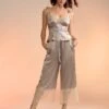 CYNTHIA ROWLEY Iris Silk Pant