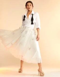 CYNTHIA ROWLEY Butterfly Tulle Skirt 14 CYNTHIA ROWLEY Butterfly Tulle Skirt -Cynthia Rowley Shop skirt1 b315ddcd fcf5 4802 8408 bc3fbd78e97d