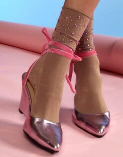 CYNTHIA ROWLEY Crystal Socks