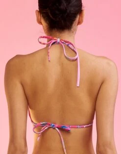 CYNTHIA ROWLEY Coral String Bikini Top -Cynthia Rowley Shop stringbikini