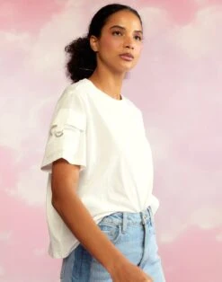 CYNTHIA ROWLEY Cargo Pocket T-Shirt -Cynthia Rowley Shop tee25