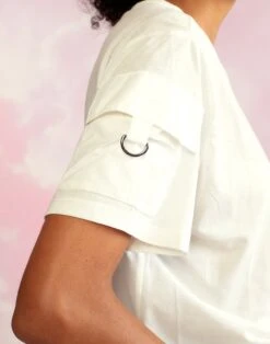 CYNTHIA ROWLEY Cargo Pocket T-Shirt -Cynthia Rowley Shop tee26