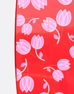 CYNTHIA ROWLEY Custom Short Surfboard - Tulips -Cynthia Rowley Shop tulipsurfboard2