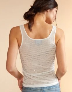 CYNTHIA ROWLEY Polaris Crystal Tank -Cynthia Rowley Shop whitecrystal4