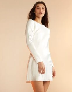 CYNTHIA ROWLEY Charlotte Silk Dress 12 CYNTHIA ROWLEY Charlotte Silk Dress -Cynthia Rowley Shop whitesilk5 bfec25f1 d56a 4187 a8f9 c4fdd2f9db0d